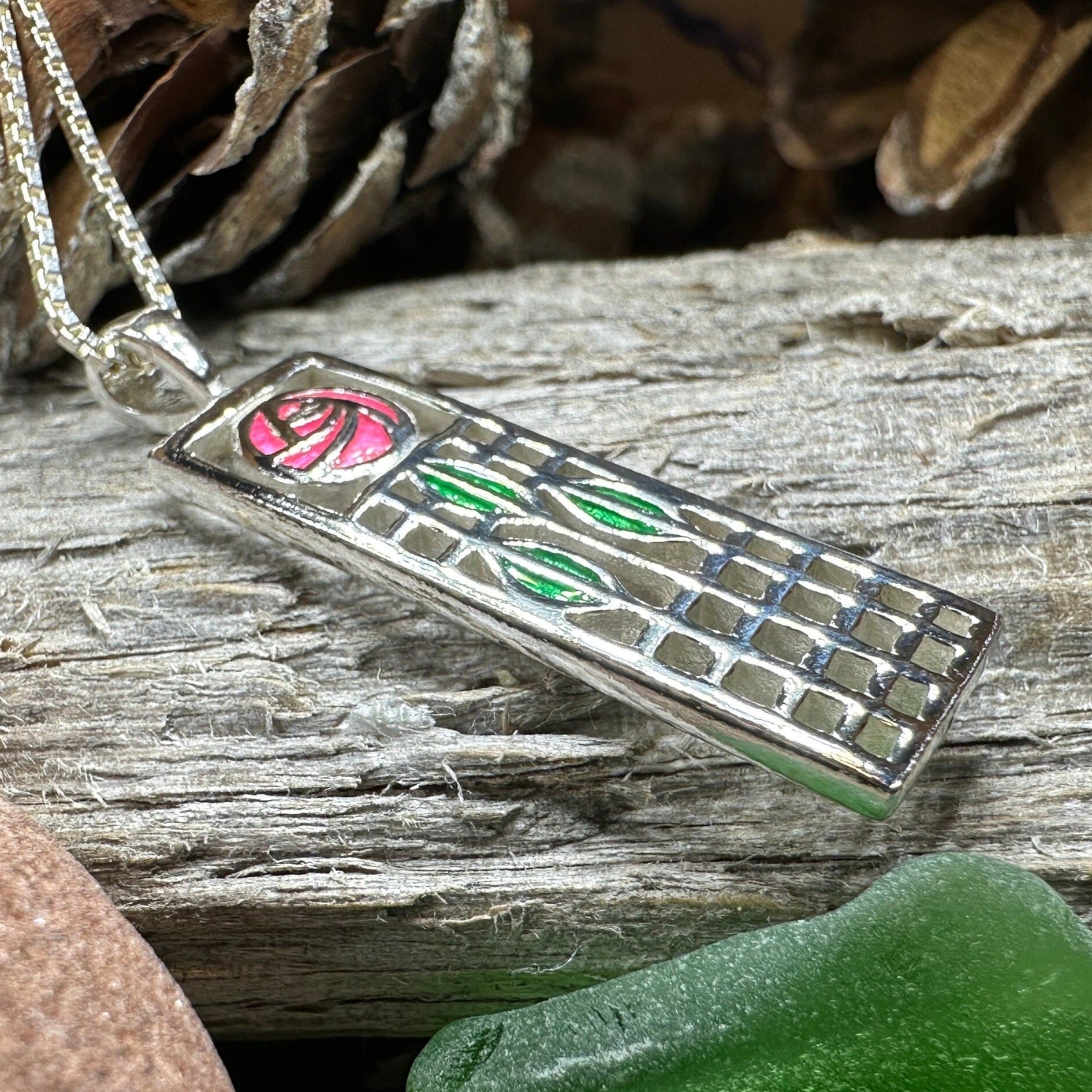 Rossana Mackintosh Rose Necklace