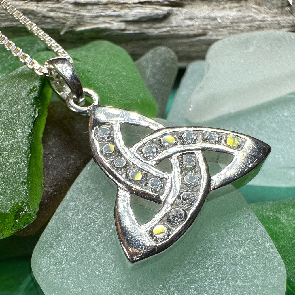 Brigetta Trinity Knot Necklace