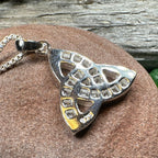 Brigetta Trinity Knot Necklace