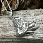 Brigetta Trinity Knot Necklace