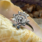 Classic Thistle Luckenbooth Ring