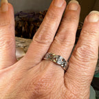 Wren Triple Spiral Ring