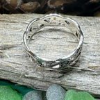 Wren Triple Spiral Ring
