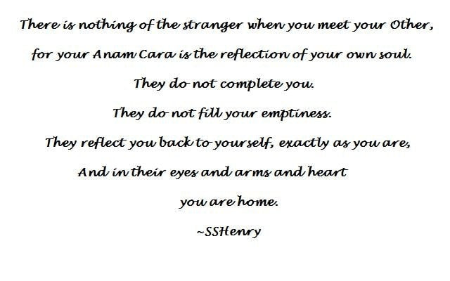 Gaelic Anam Cara Soulmate Ring