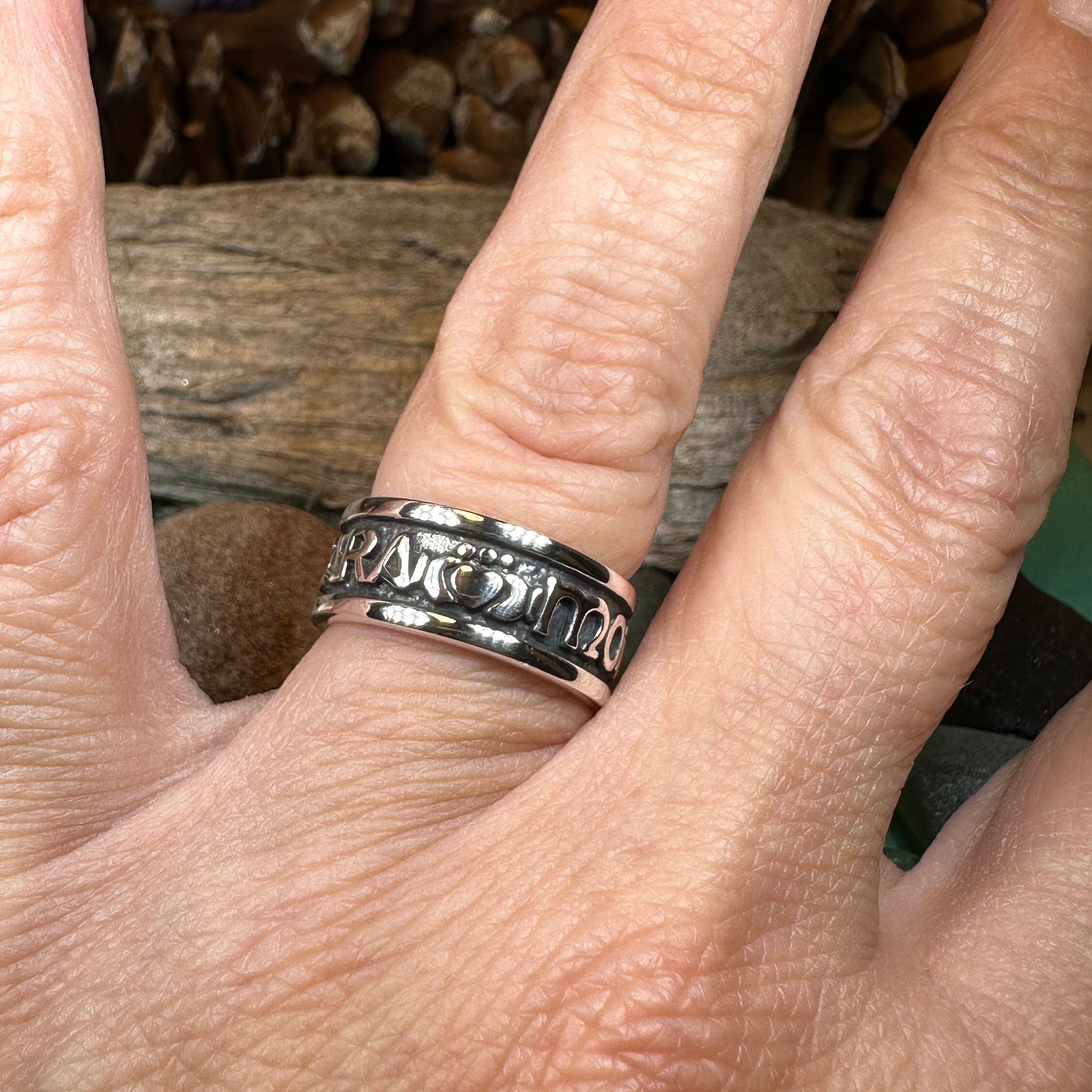 Irish Gaelic Soulmate Ring