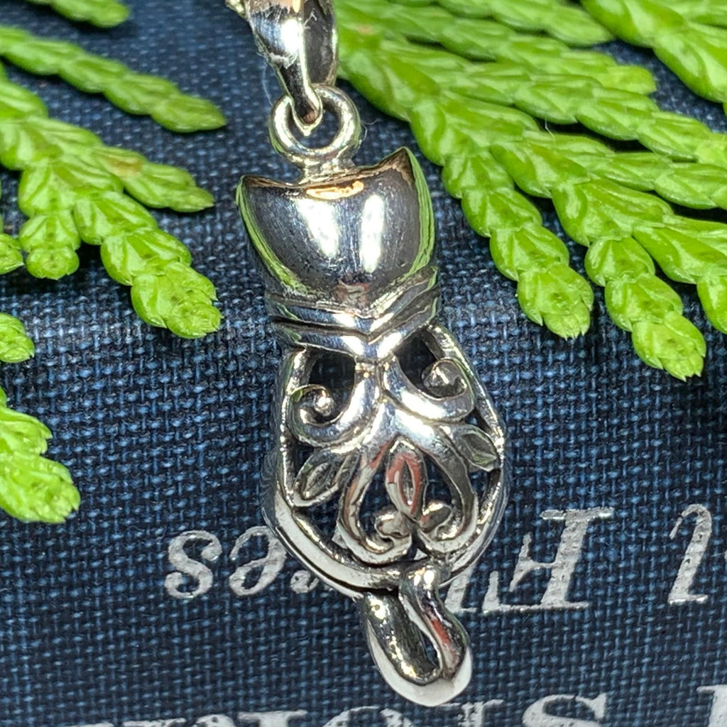 Celtic Cat Necklace