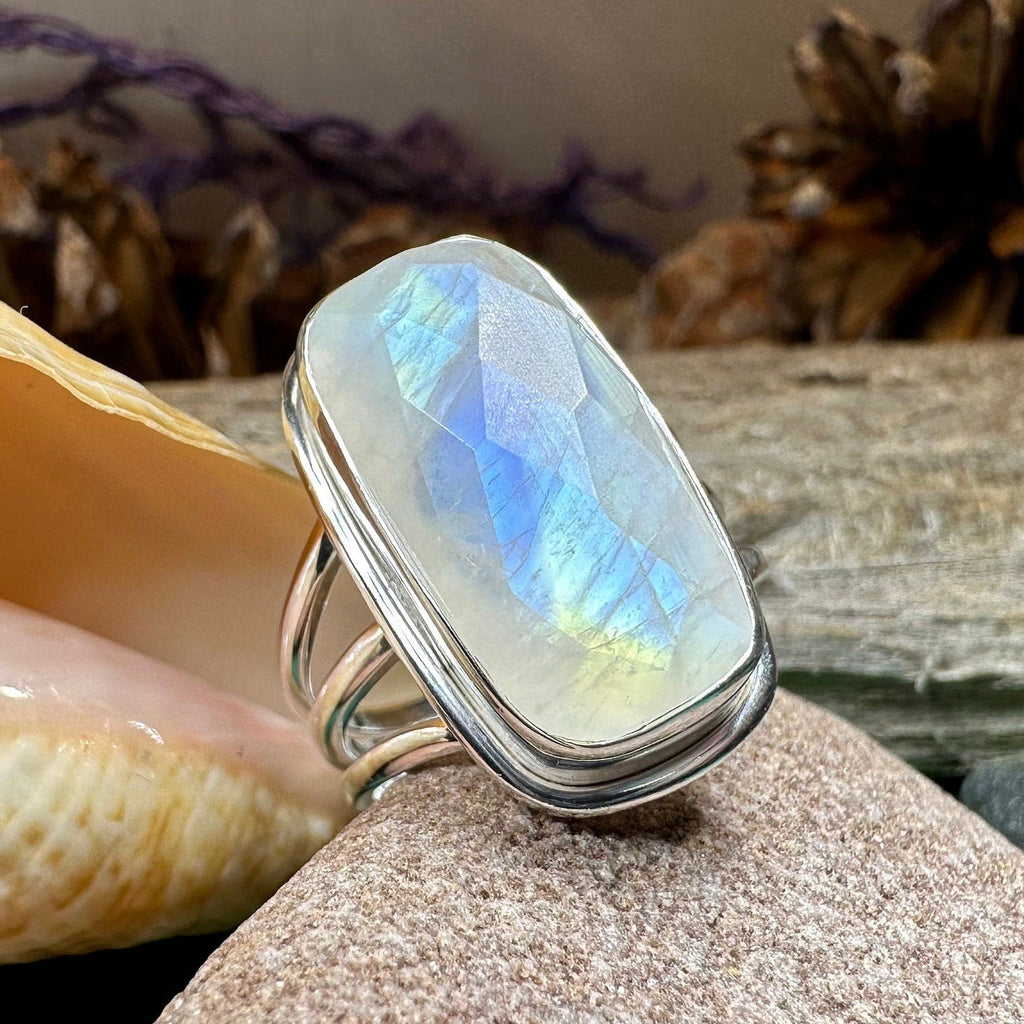 Celtic Dream Moonstone Ring