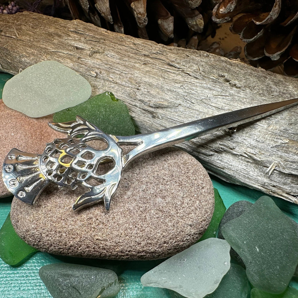 Dalwhinnie Thistle Kilt Pin