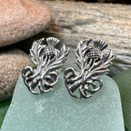 Heritage Thistle Post Earrings