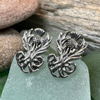 Heritage Thistle Post Earrings