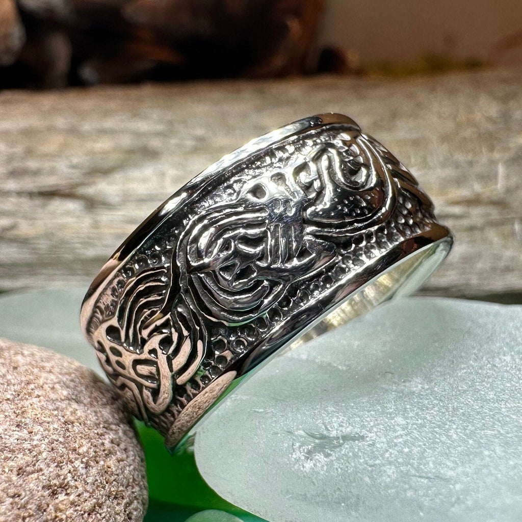 Thorvald Celtic Dragon Ring
