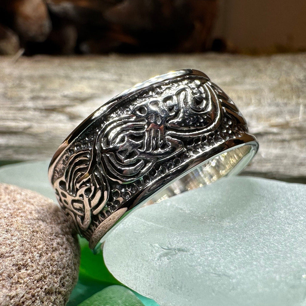 Thorvald Celtic Dragon Ring