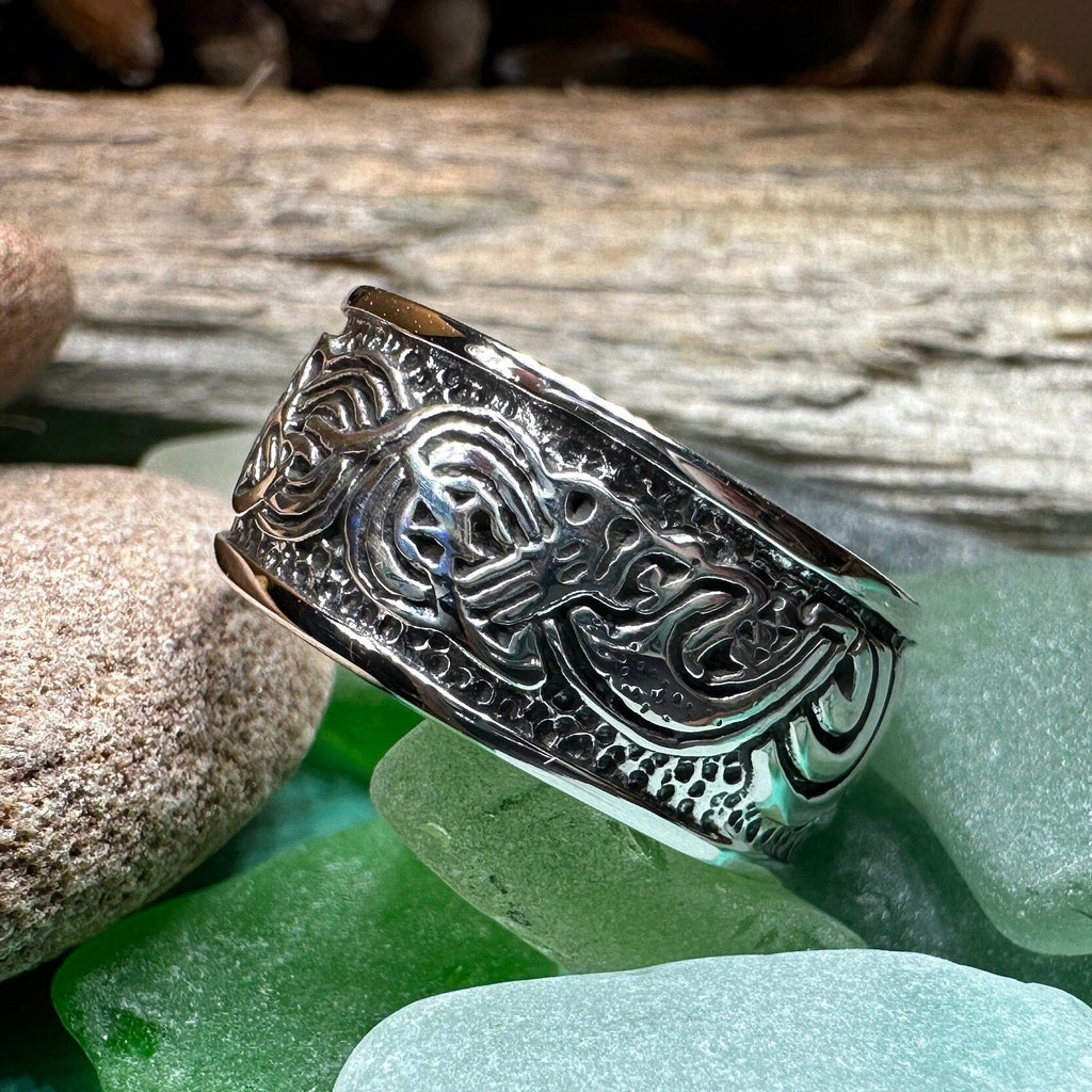 Thorvald Celtic Dragon Ring