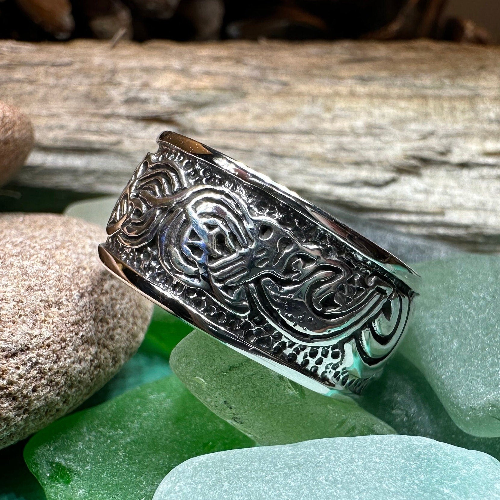 Thorvald Celtic Dragon Ring