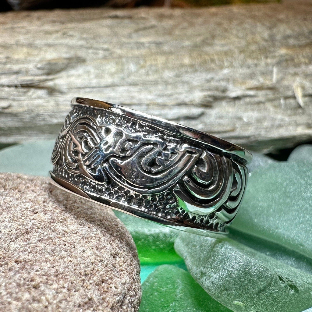 Thorvald Celtic Dragon Ring