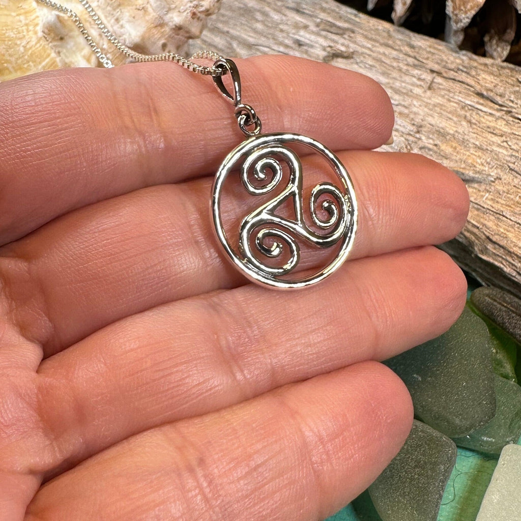 Orkney Celtic Spiral Necklace