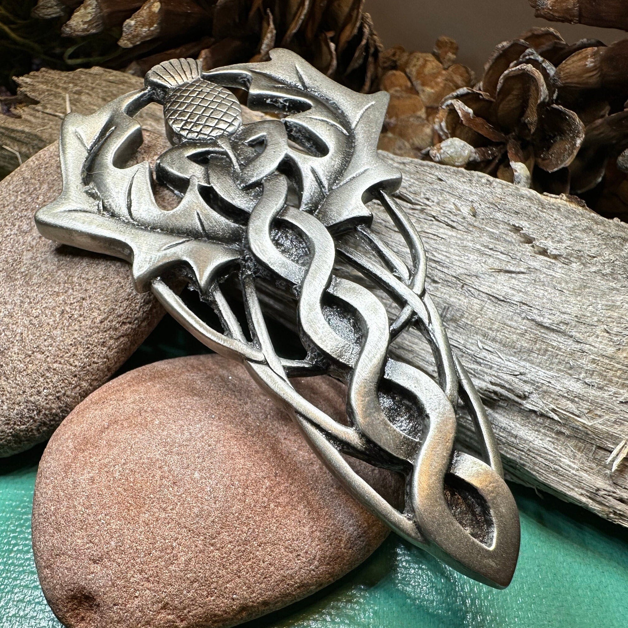 Ben Nevis Thistle Kilt Pin