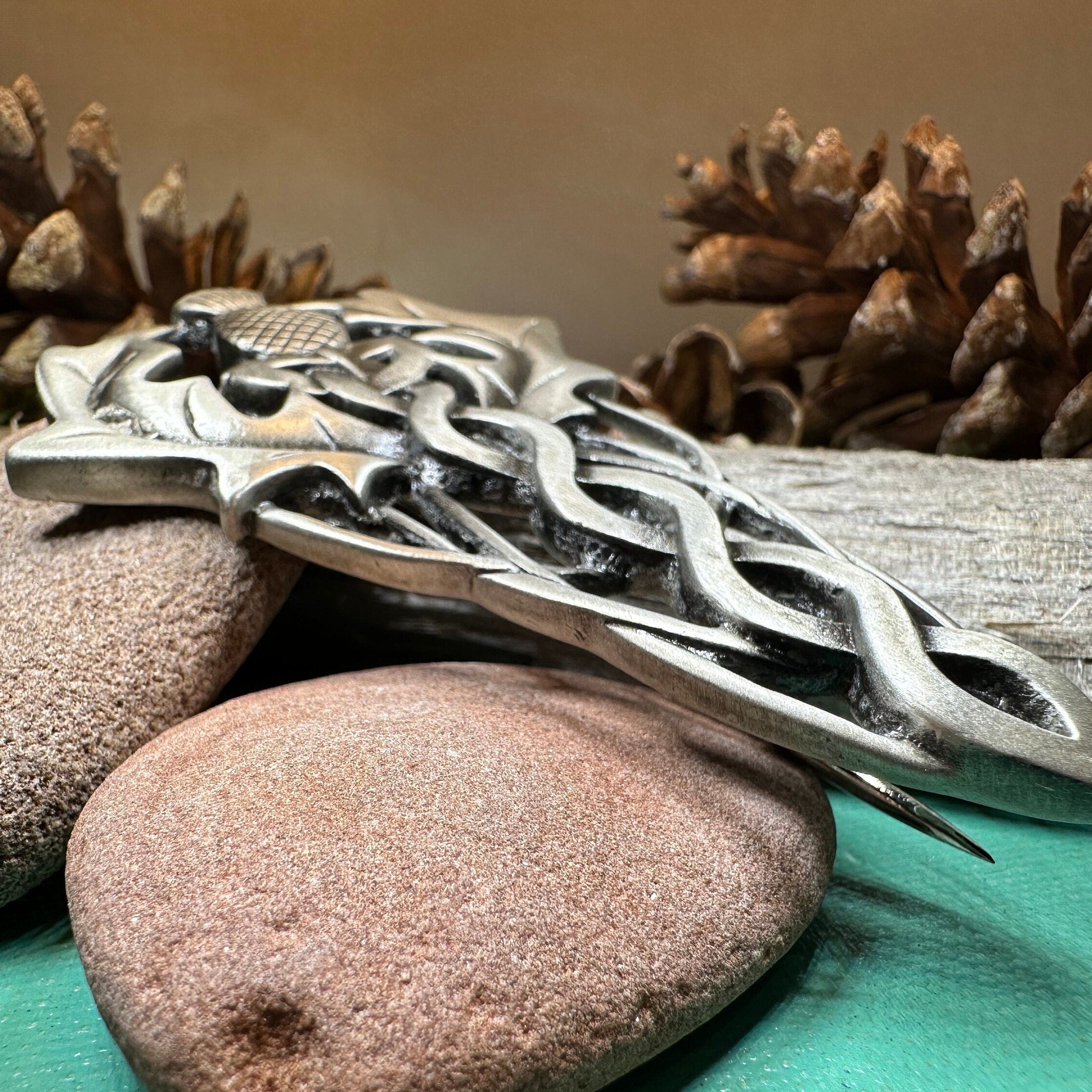 Ben Nevis Thistle Kilt Pin