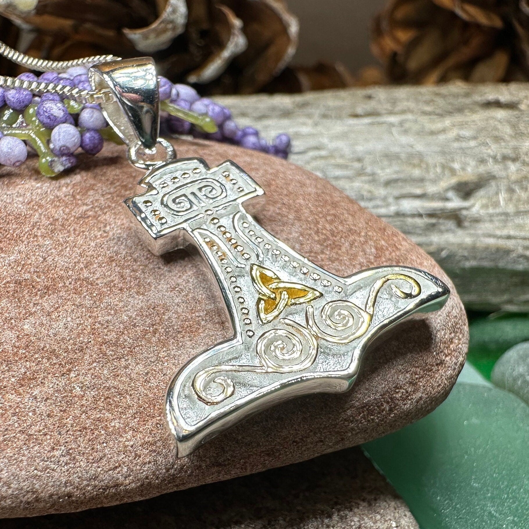Old Norse Thor's Hammer Necklace