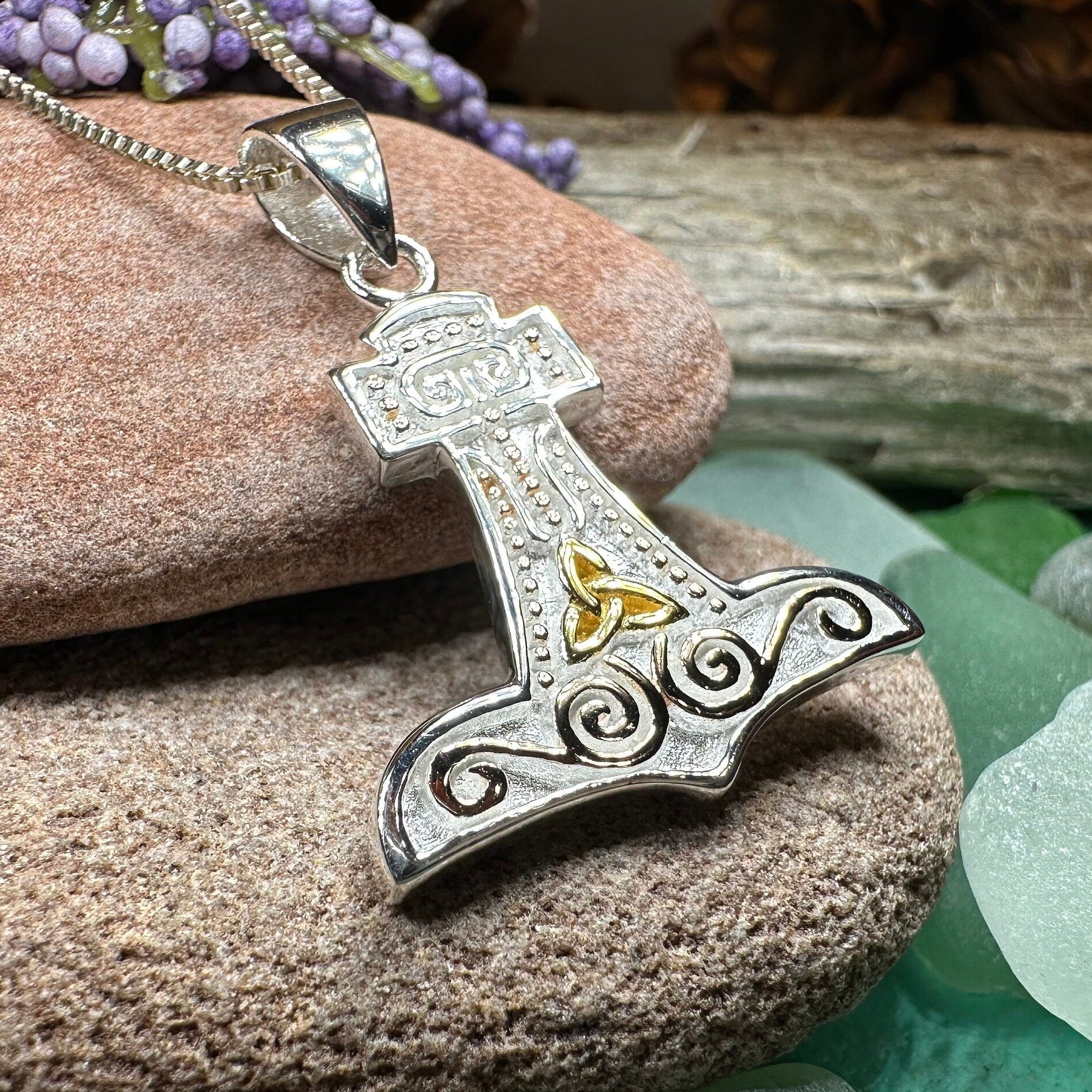 Old Norse Thor's Hammer Necklace