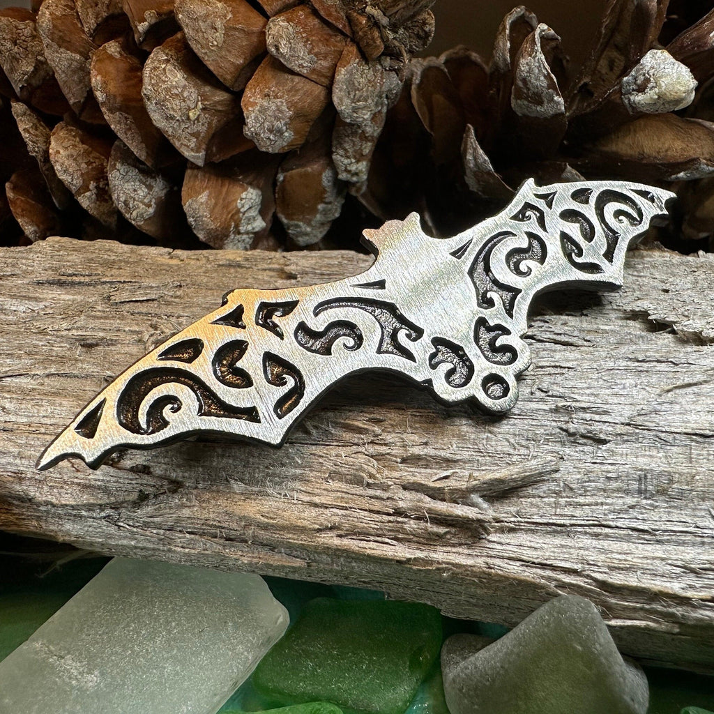 Gothic Bat Brooch