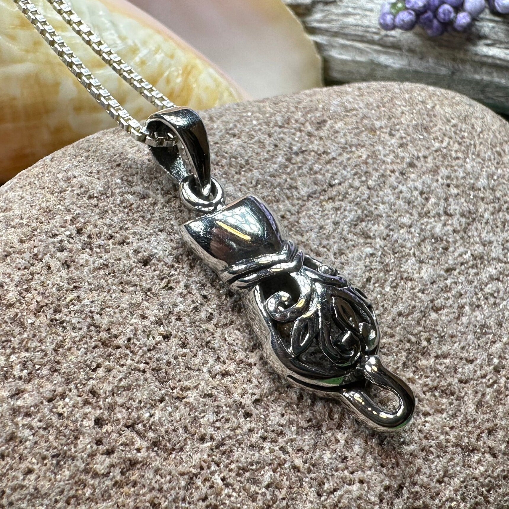 Celtic Cat Necklace