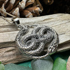Sivart Celtic Snake Necklace
