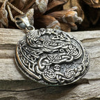 Skoll Celtic Dragon Necklace