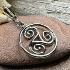 Orkney Celtic Spiral Necklace