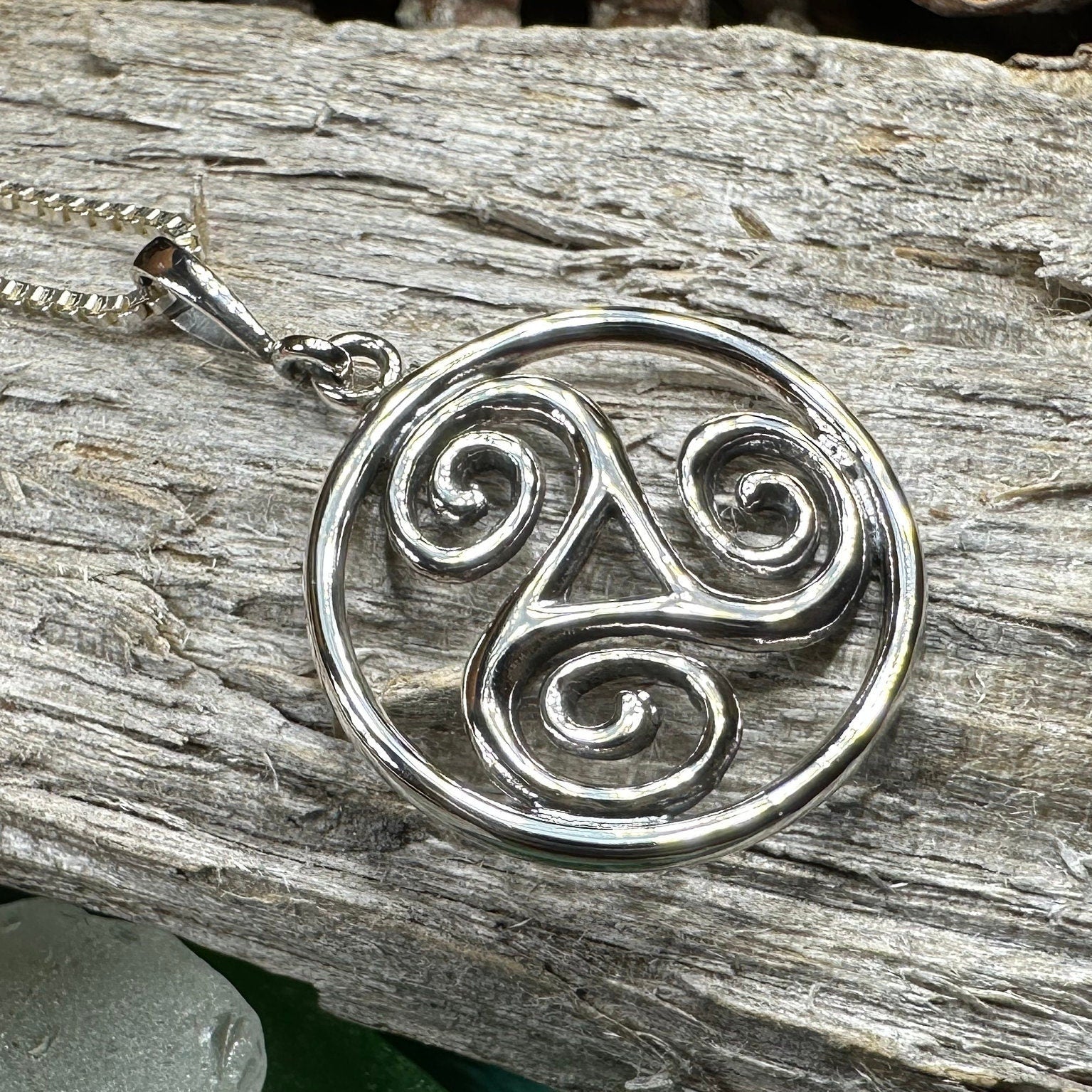 Orkney Celtic Spiral Necklace