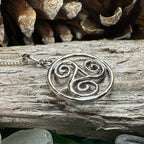 Orkney Celtic Spiral Necklace