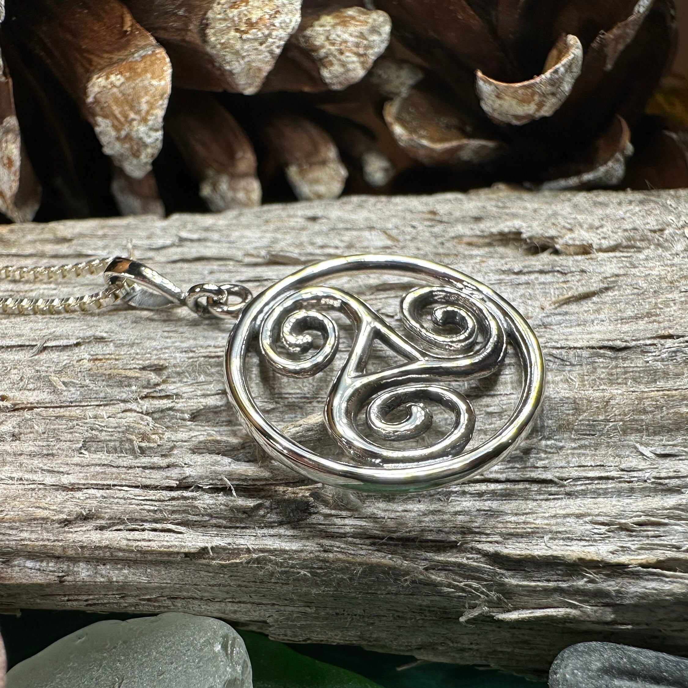 Orkney Celtic Spiral Necklace