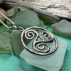Orkney Celtic Spiral Necklace