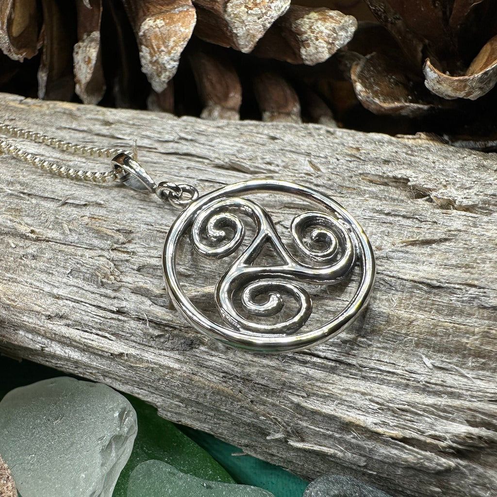 Orkney Celtic Spiral Necklace