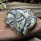 Night Watcher Owl Moon Necklace