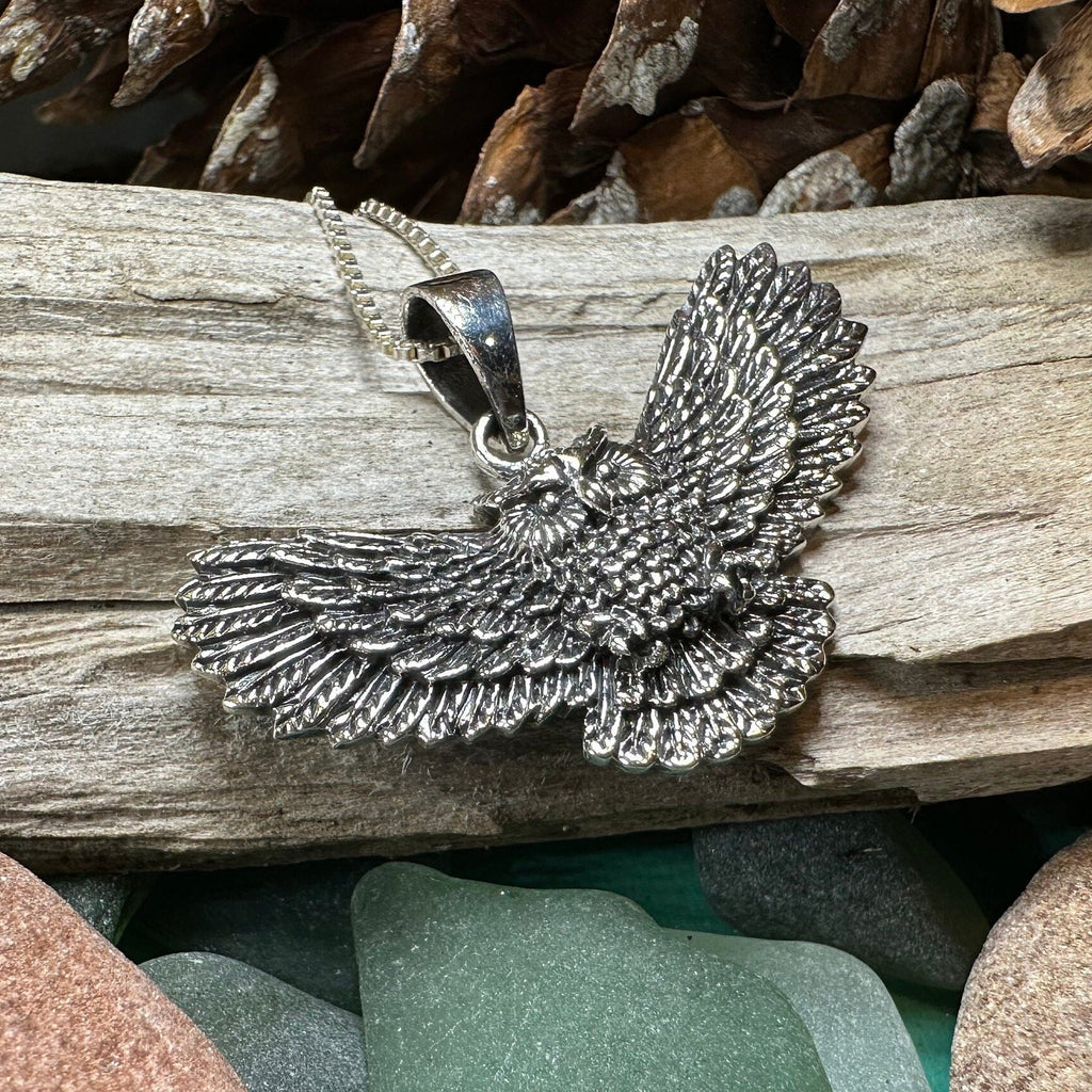 Laurelwood Owl Necklace