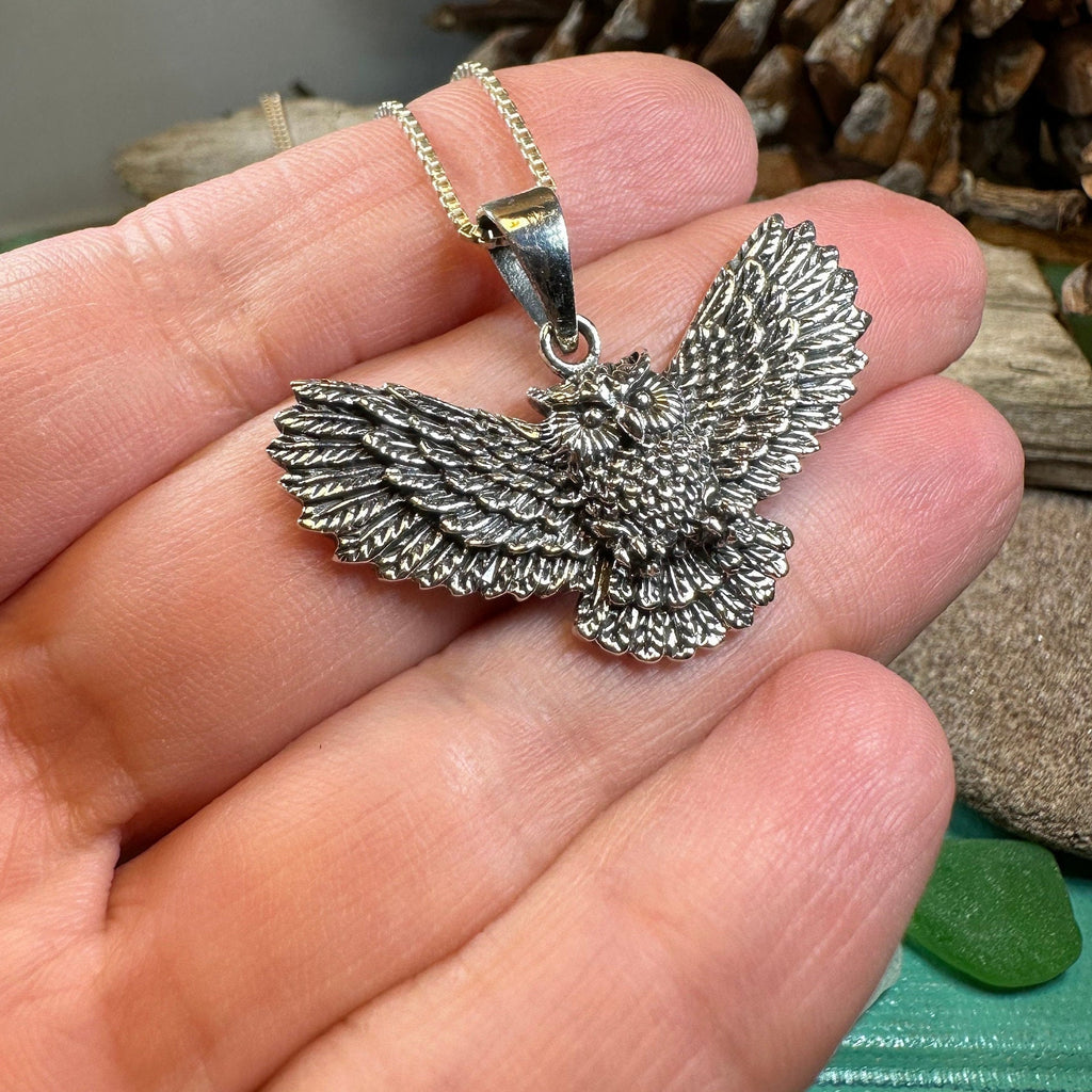 Laurelwood Owl Necklace