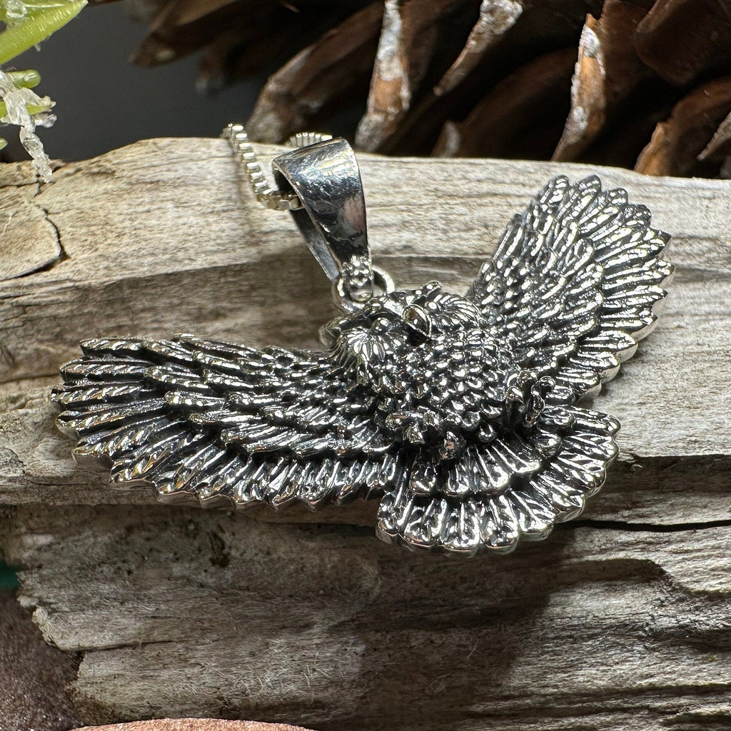 Laurelwood Owl Necklace