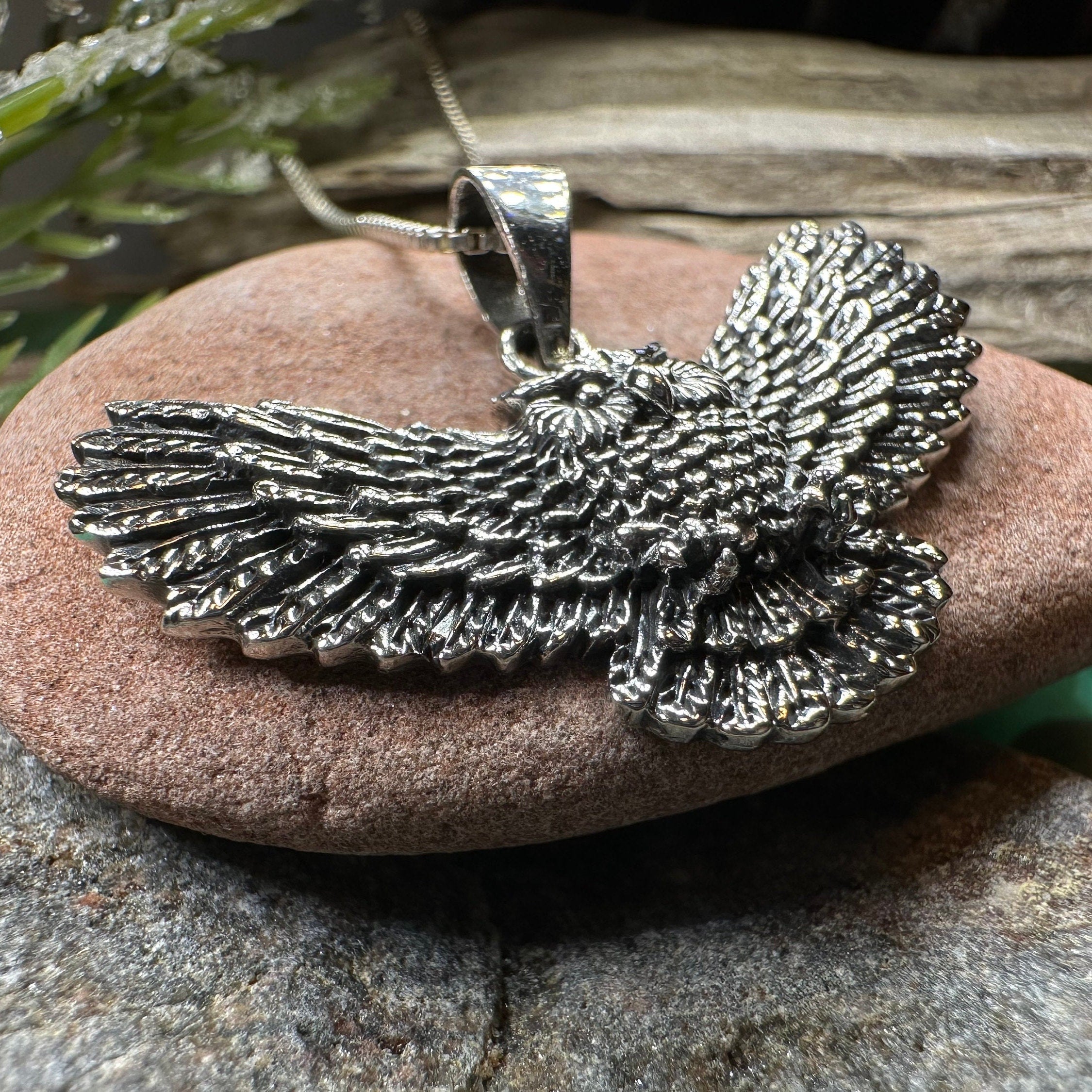 Laurelwood Owl Necklace