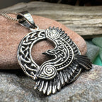 Rivervale Celtic Raven Necklace