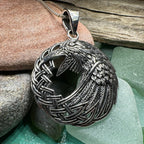 Colton Celtic Raven Necklace