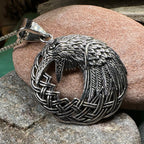 Colton Celtic Raven Necklace