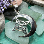 Erenay Celtic Moon Necklace