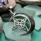 Erenay Celtic Moon Necklace