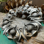 Thistle Tartan Brooch