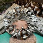 Thistle Tartan Brooch