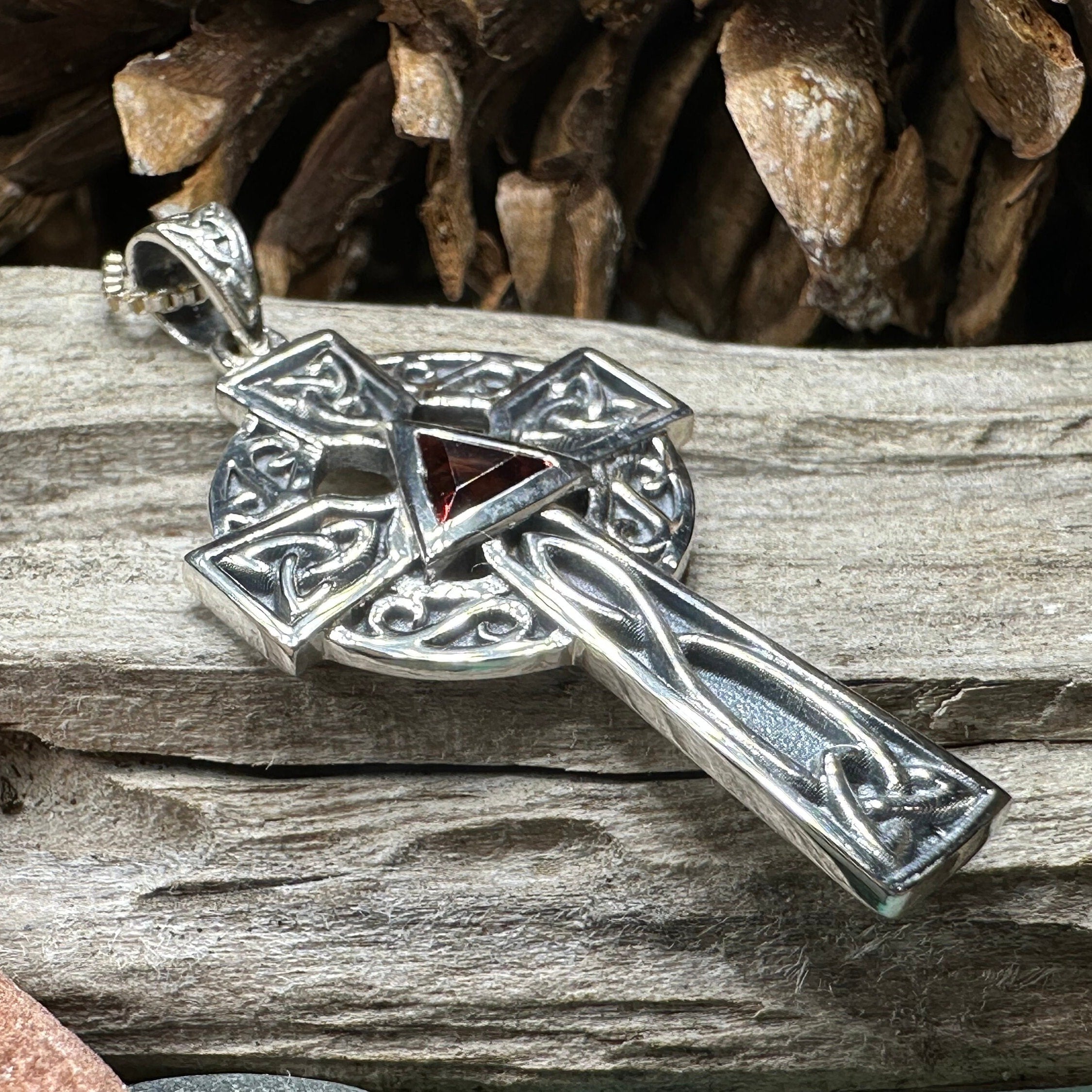 Recovery Celtic Cross Necklace