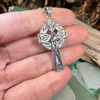 Recovery Celtic Cross Necklace