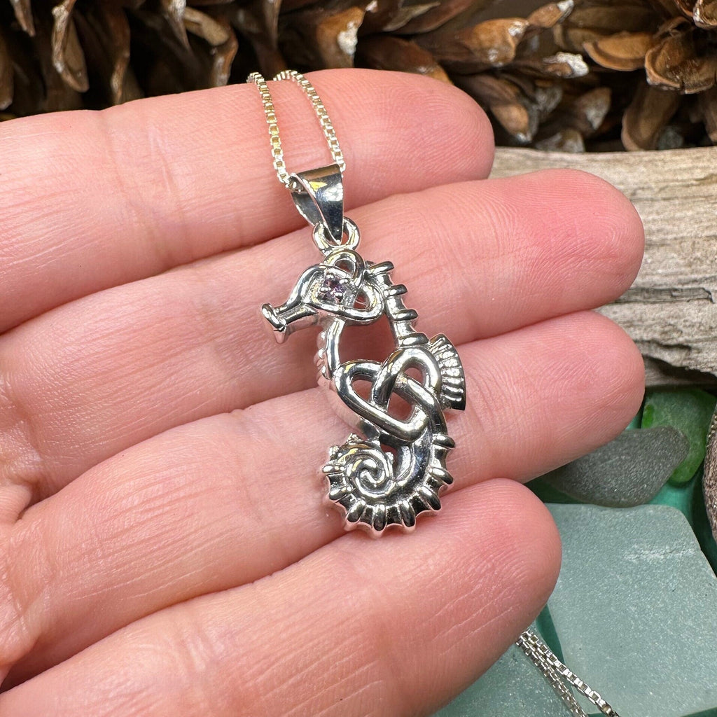 Irish Sea Seahorse Necklace