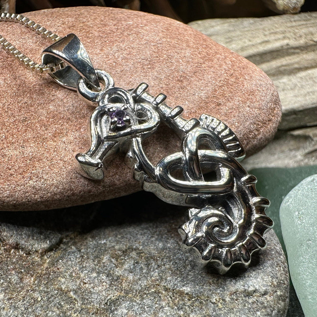 Irish Sea Seahorse Necklace